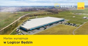 Martex wynajmuje w Logicor Będzin