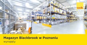 Magazyn Blackbrook w Poznaniu wynajęty